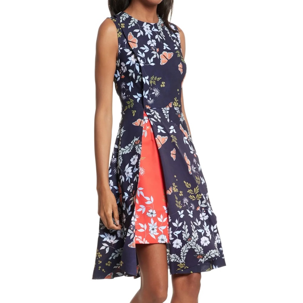 Ted Baker London Kyoto Gardens Dress size 12-14